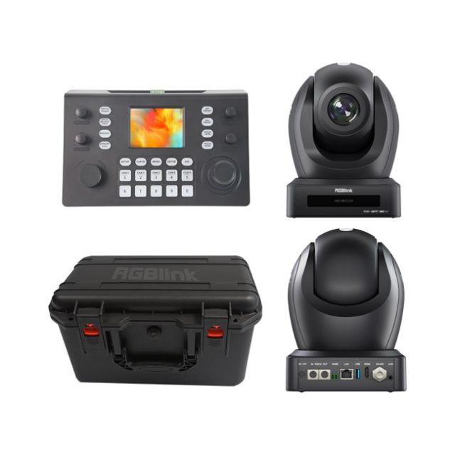RGBlink PTZ Controller & 2x vue 4K 20X PTZ Bundle