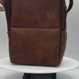 Used Unknown Brand Brown Leather Camera Bag