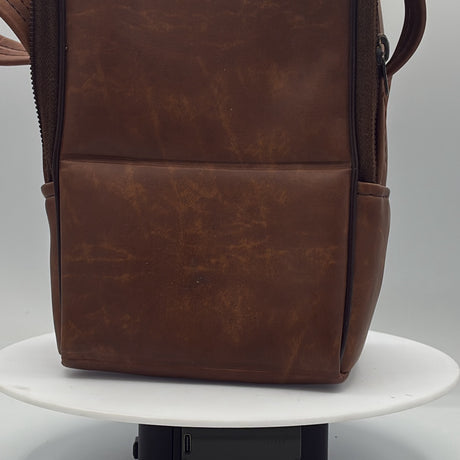Used Unknown Brand Brown Leather Camera Bag