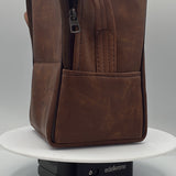 Used Unknown Brand Brown Leather Camera Bag