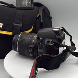 Used Nikon D3000 with 18-55mm F3.5-5.6 Camera