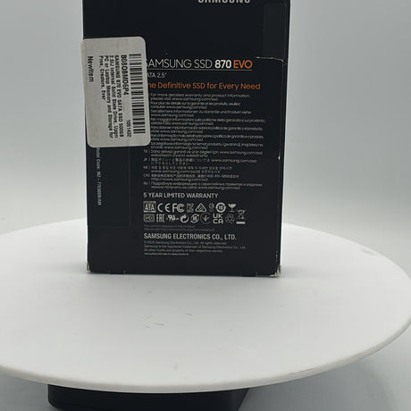 Used Samsung 870 EVO 500GB SSD