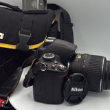 Used Nikon D3000 with 18-55mm F3.5-5.6 Camera