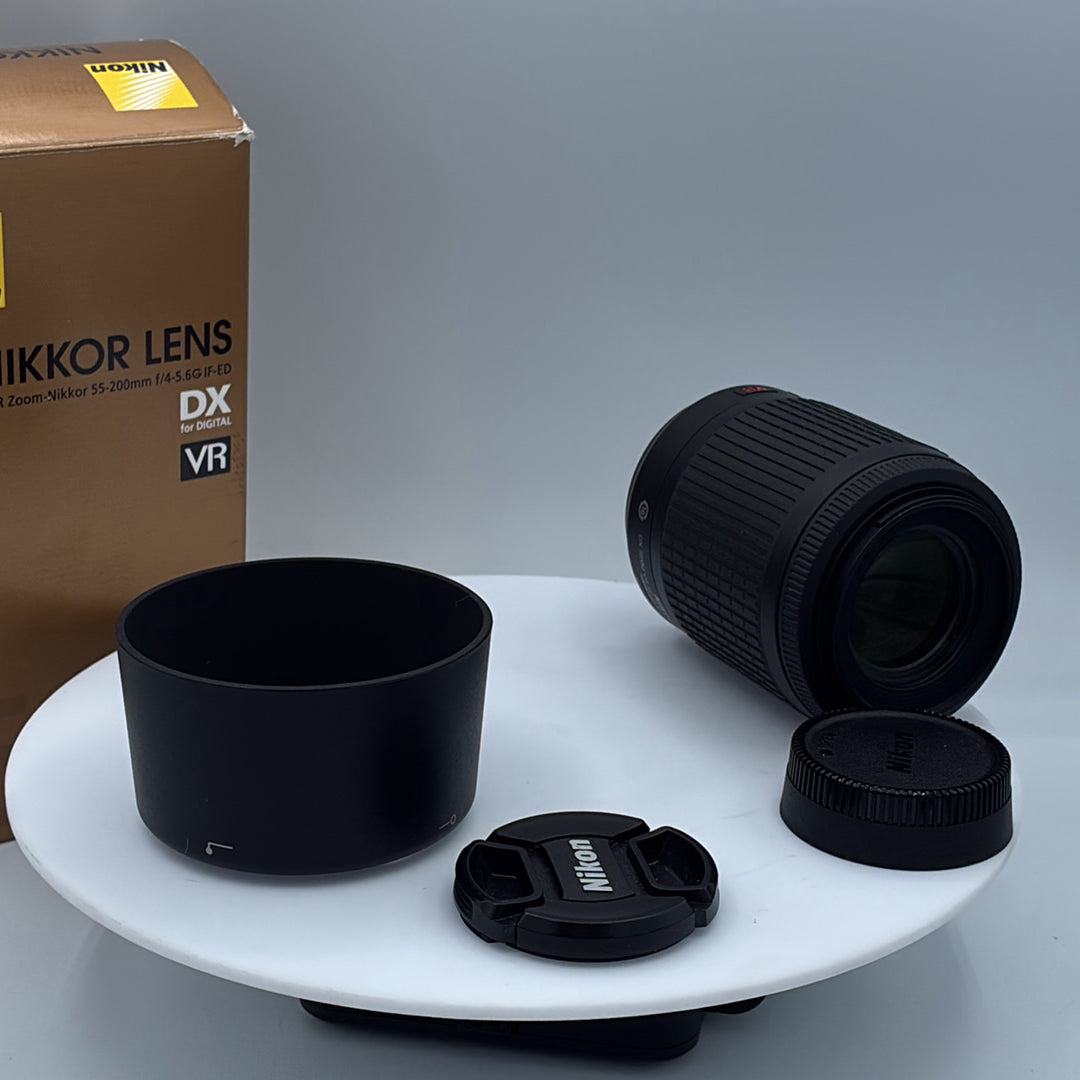 Used Nikon AF-S DX VR Zoom-Nikkor 55-200mm f/4-5.6G IF-ED Lens