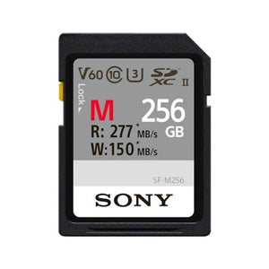 Sony SF-M256/T2 256GB UHS-II SDXC Memory Card (V60)