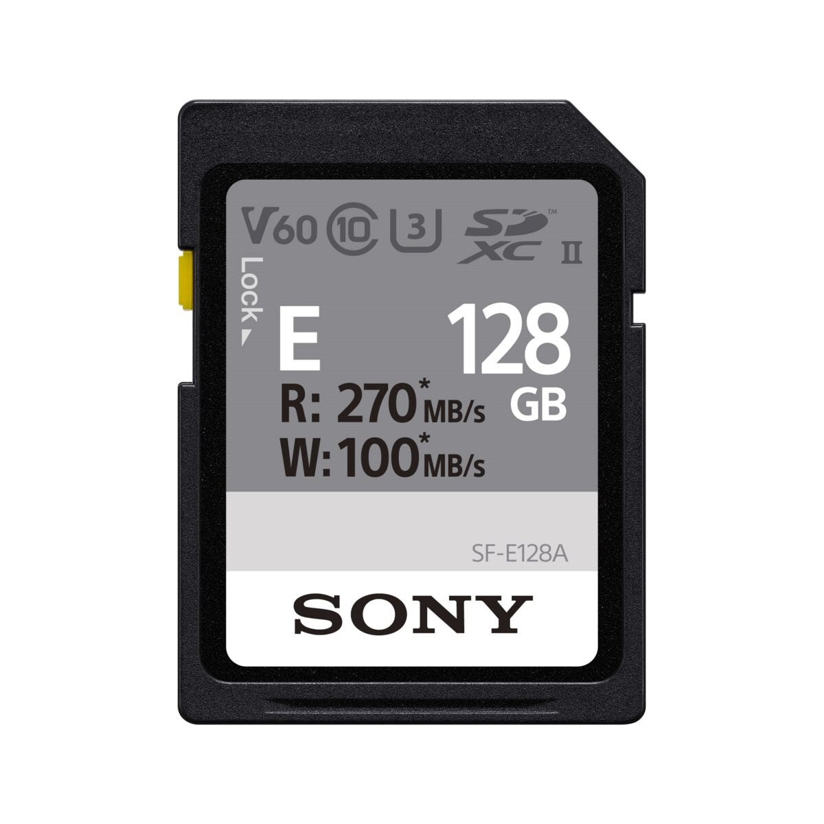 Sony SF-E128 128GB UHS-II SDXC Memory Card