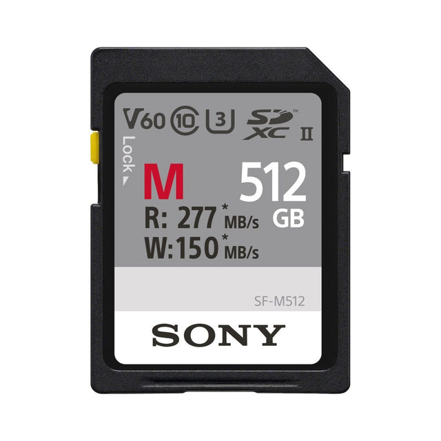 Sony SF-M512/T2 512GB UHS-II SDXC Memory Card