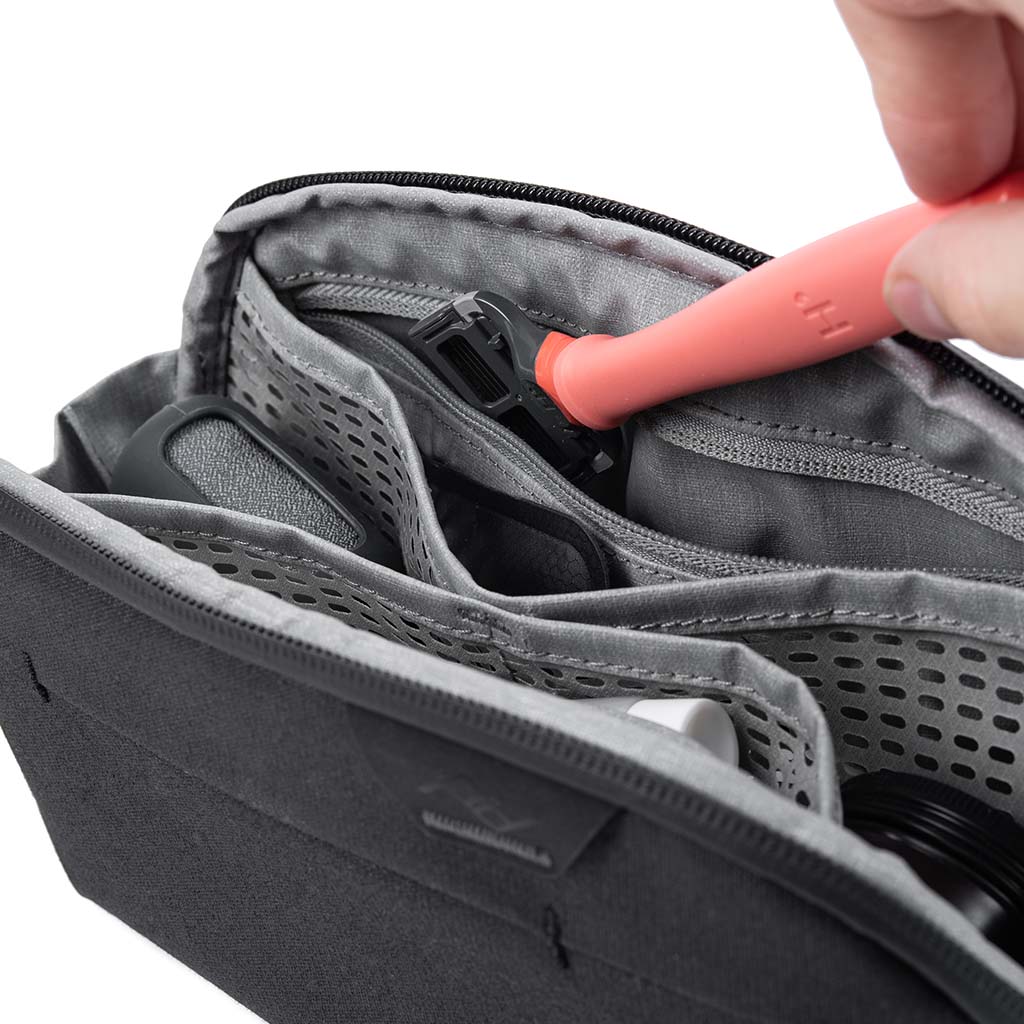 Small Wash Pouch | Black (PFAS)