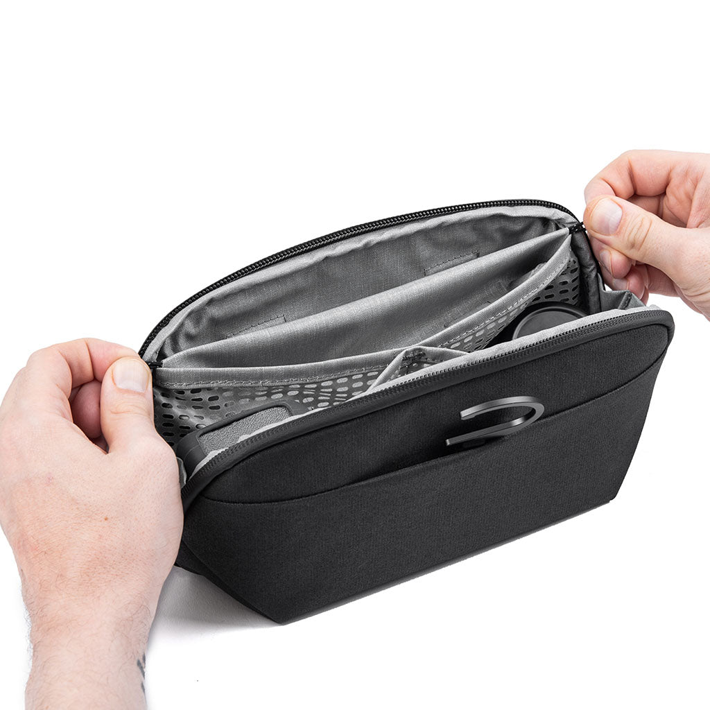 Small Wash Pouch | Black (PFAS)