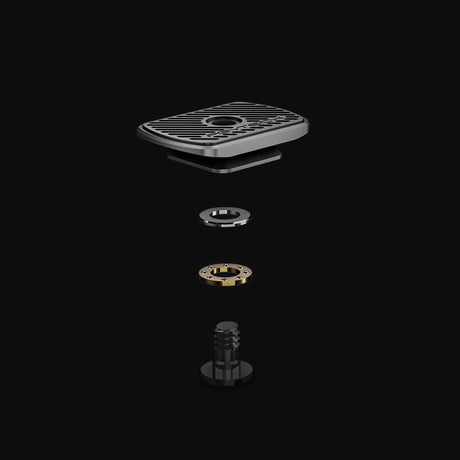 snaplock nano swivel tilt monitor mount with cold shoe mount connector