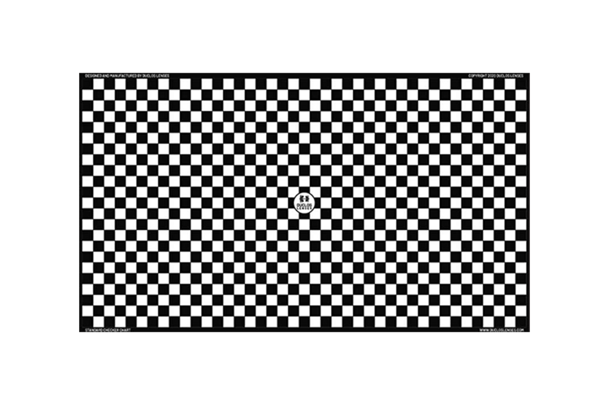 Distortion Checker Chart 16:9
