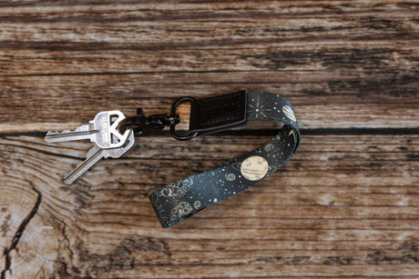 Sun and Moon Wristlet Keychain