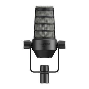 SR-BV1 Large Diaphragm Dynamic Broadcast & Podcast Mic w/ XLR Output, Swing Mount & Foam Windscreen