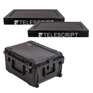 Telescript Two 17" High Bright Monitors with Case