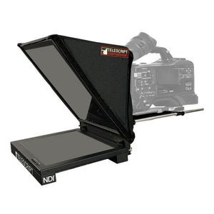 Telescript Fold & Go 15"  Teleprompting System with Custom Case