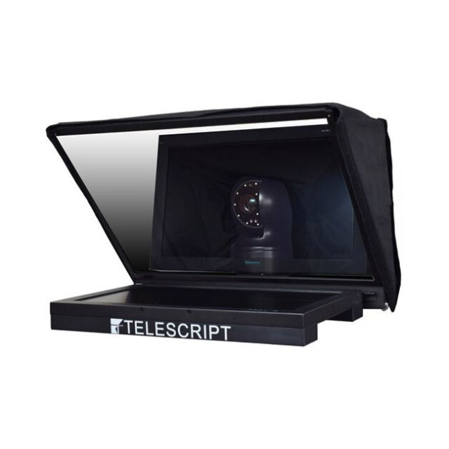 Telescript Robo-210-R-SDI Folding PTZ Teleprompter System with 21.5" Monitor