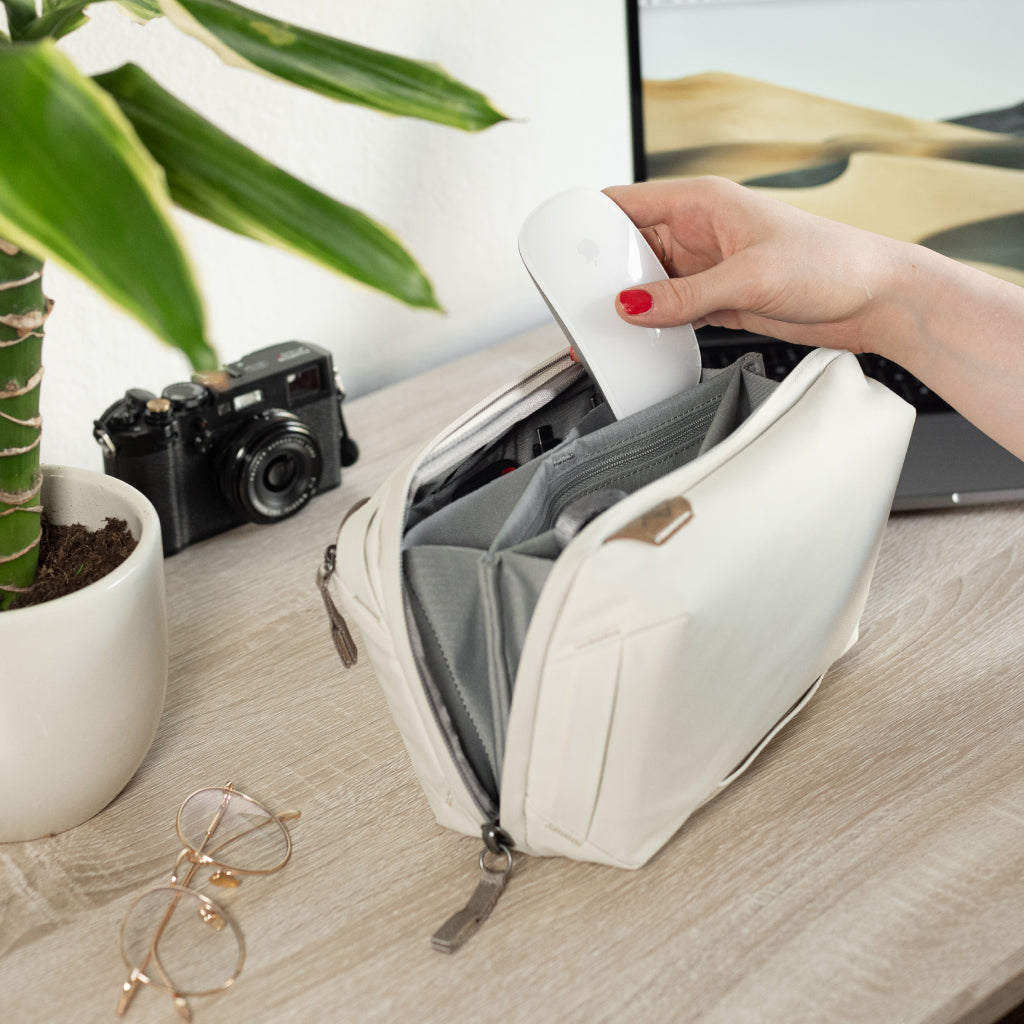 Tech Pouch | Bone (PFAS)