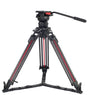 Teris TS100CF-Q Fluid Head & Tripod Kit (Carbon Fiber)