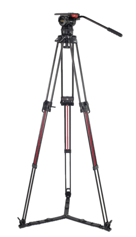 Teris TS150CF-Q Fluid Head & Tripod Kit (Carbon Fiber)