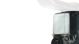 Tilta TGA-PK screen protector applied to the DJI RS 2 touchscreen