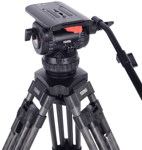 Teris TS300CF Fluid Head and Tripod Kit