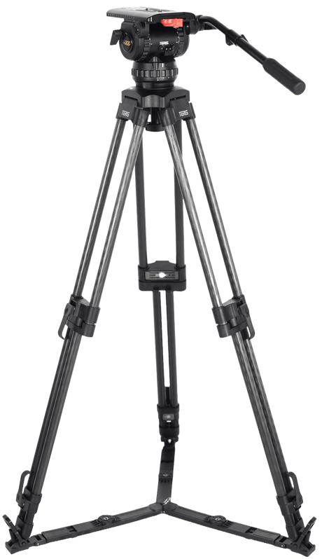 Teris TS300CF Fluid Head and Tripod Kit
