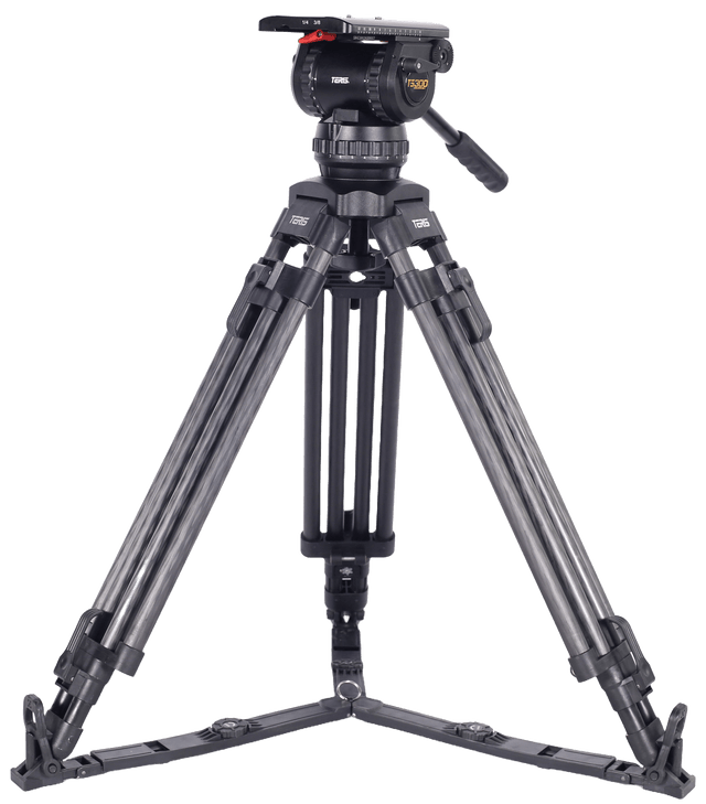 Teris TS300CF Fluid Head and Tripod Kit