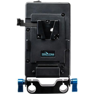 Universal V-Mount Plate with Multiple Outputs w/ 15mm Rod Base System