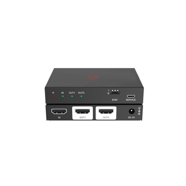 VigilLink 1x2 HDMI 2.1 Distribution Amplifier with Audio De-embedder - Thumbnail 3