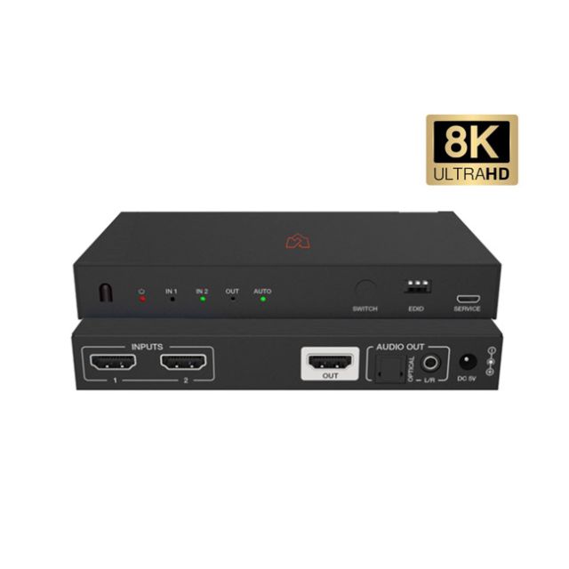 VigilLink 2x1 HDMI 2.1 Switch (48Gbps)