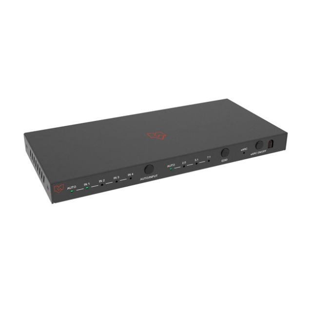 VigilLink 4x1 HDMI 2.0 Switch with Audio eARC (18Gbps)