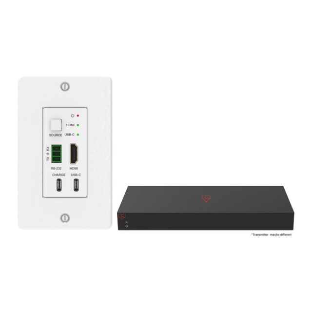 VigilLink 18Gbps 2x1 HDMI/VGA Wall Plate Transmitter - Thumbnail 2