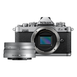 Nikon Z fc Mirrorless Camera with NIKKOR Z DX 16-50mm f/3.5-6.3 VR Lens Kit (Silver) - Image 1