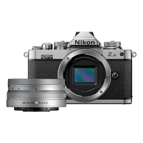 Nikon Z fc Mirrorless Camera with NIKKOR Z DX 16-50mm f/3.5-6.3 VR Lens Kit (Silver) - Image 1