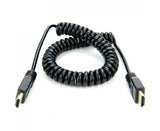 Atomos Full HDMI to Full HDMI Coiled Cable (19.7 to 25.6")